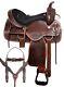16 17 In Western Pleasure Trail Horse Saddle Leather Show Barrel Tack