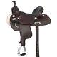Ch Hilason Western Child Horse Trail Show Saddle Synthetic Pleasure Riding Brown