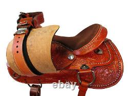 Cowgirl Western Barrel Saddle 17 16 Pleasure Show Racing Racer Horse Tack Set