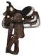 Sale 8 Western Pleasure Trail Handtool Double T Pony/youth Show Saddle Silver