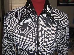 WOMENS M 34/36 western show shirt pleasure Horsemanship jacket leadline
